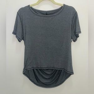 Lululemon gray high low top